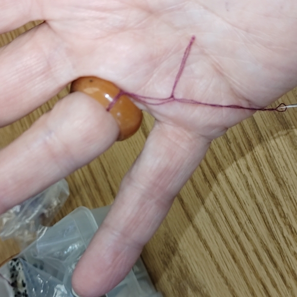 Orange Adventurine ring - Picture 5 of 8